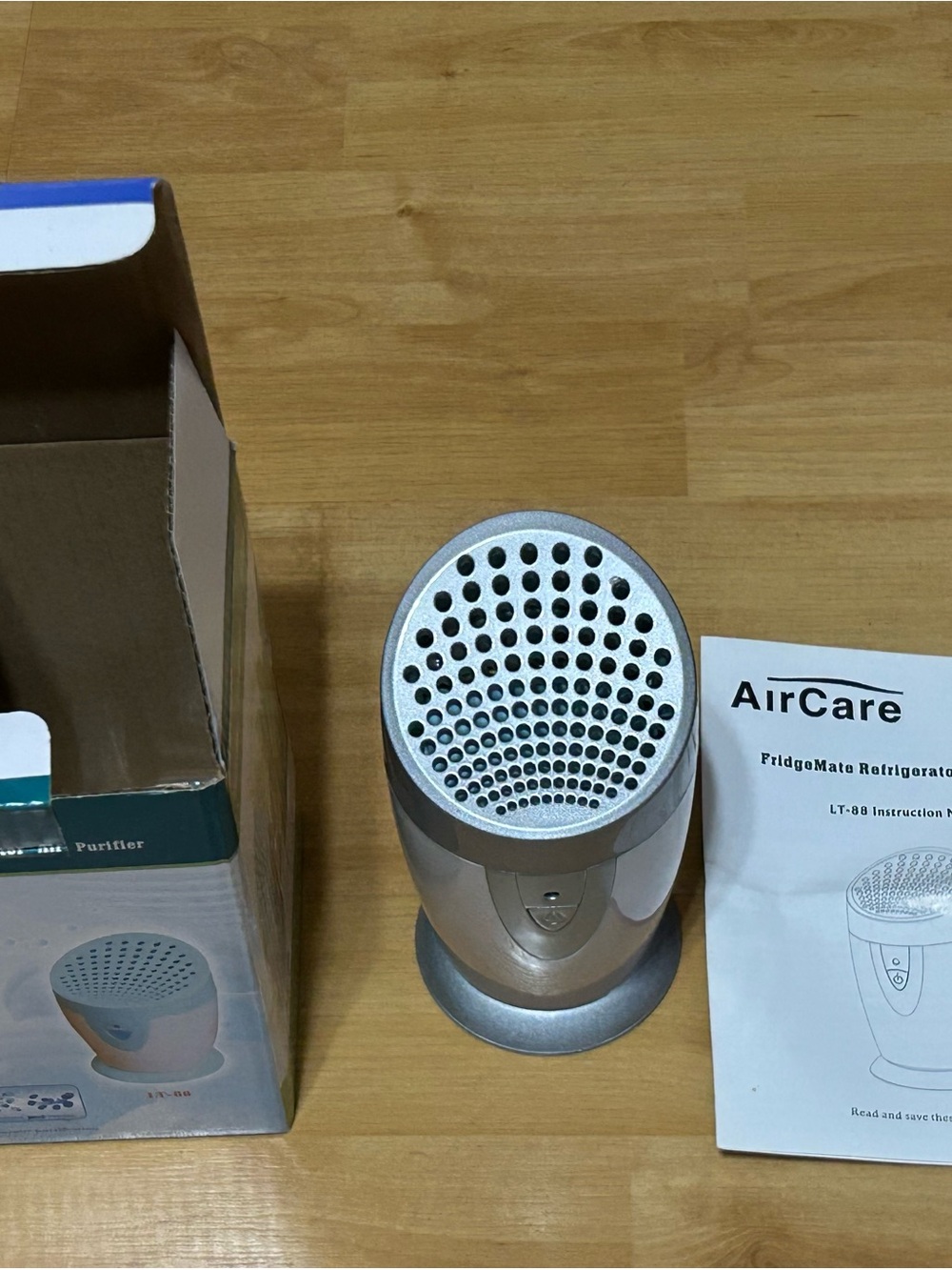 AirCare FridgeMate Mini Air Purifier - Silver